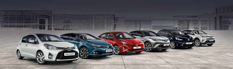 Toyota hybride range